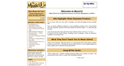 Desktop Screenshot of musicu.com